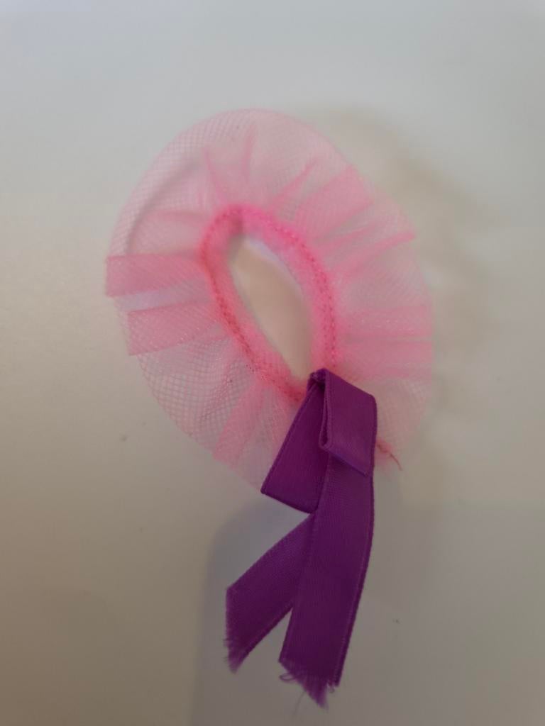 143 Roze haarband of rok tule, Ophalen of Verzenden