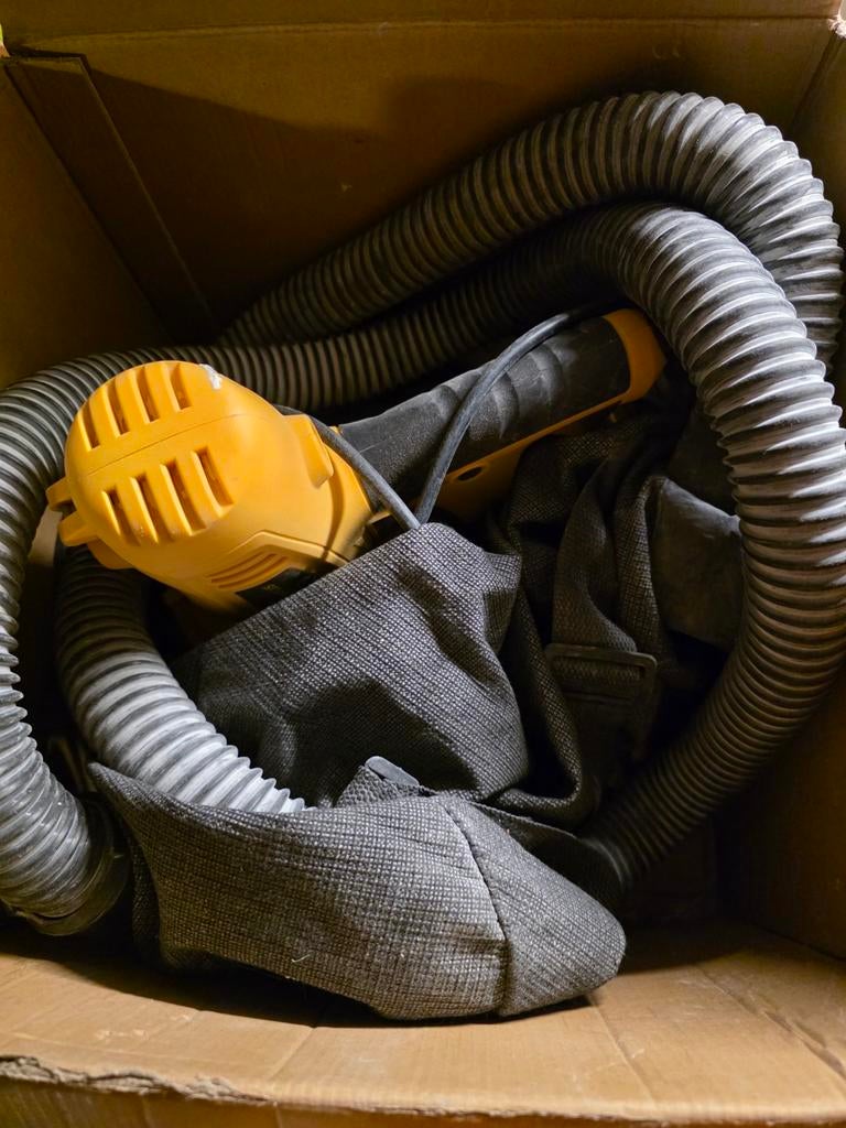 Powerplus muur- en plafondschuurmachine 1220W, Ophalen of Verzenden