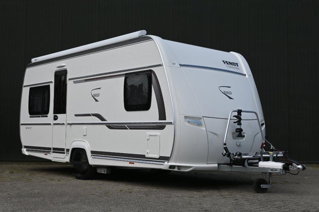 fendt bianco 465 selection als nieuw, Caravans en Kamperen, Schokbreker, Particulier, Vast bed, 1250 - 1500 kg