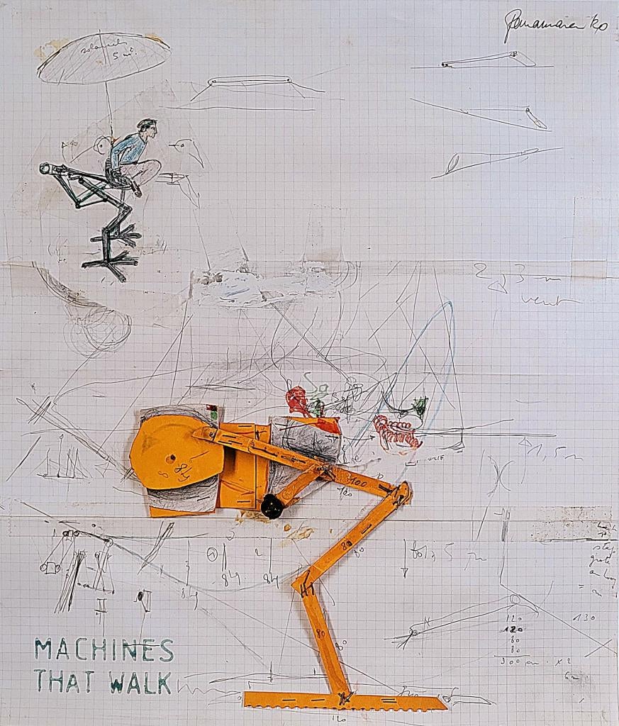Panamarenko - Machines that Walk, Ophalen of Verzenden