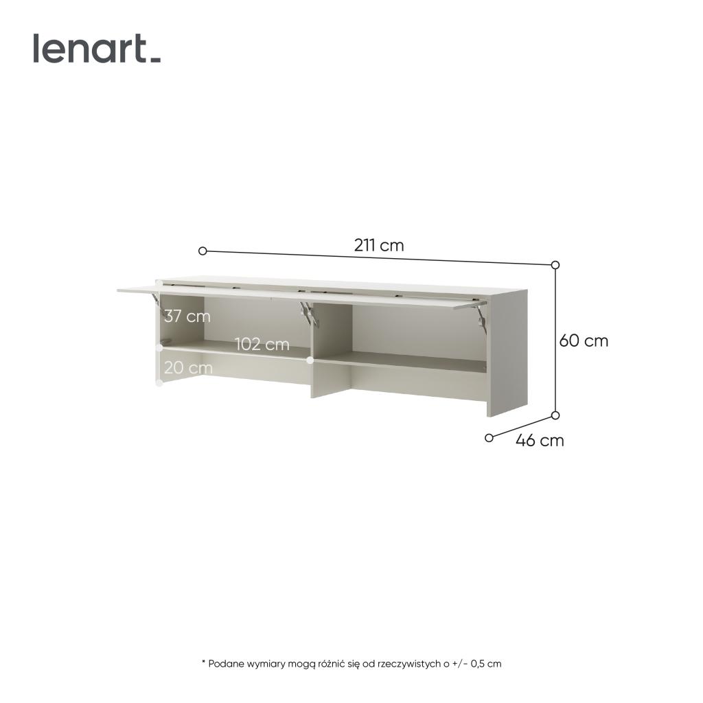 Concept opzetkast (60 cm hoog) - Cashmere, Niet ingevuld, Niet ingevuld, Niet ingevuld
