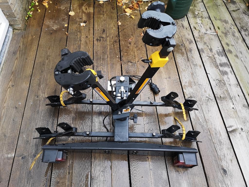 fietsendrager, Ophalen, 2 fietsen, Gebruikt, Trekhaakdrager