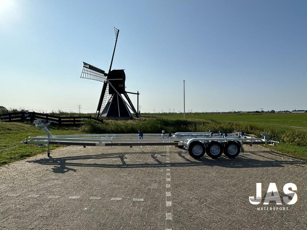 Nieuwe Vlemmix 3500KG 3 asser boottrailer incl.btw/ kenteken, Watersport en Boten, Boottrailers, Nieuw, Overige typen, Geremd