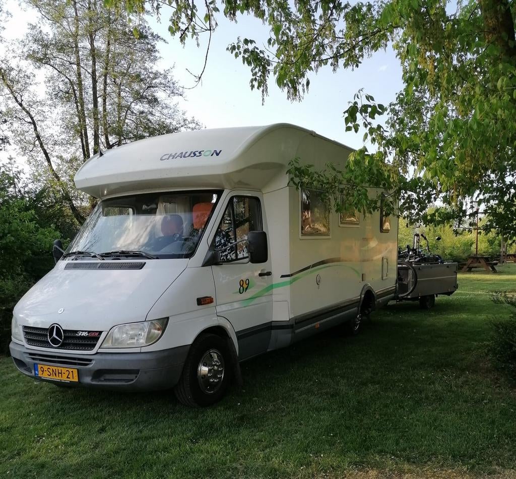 Chausson Odyssee camper te koop, Standaard zit, Alkoof, Chausson, Particulier