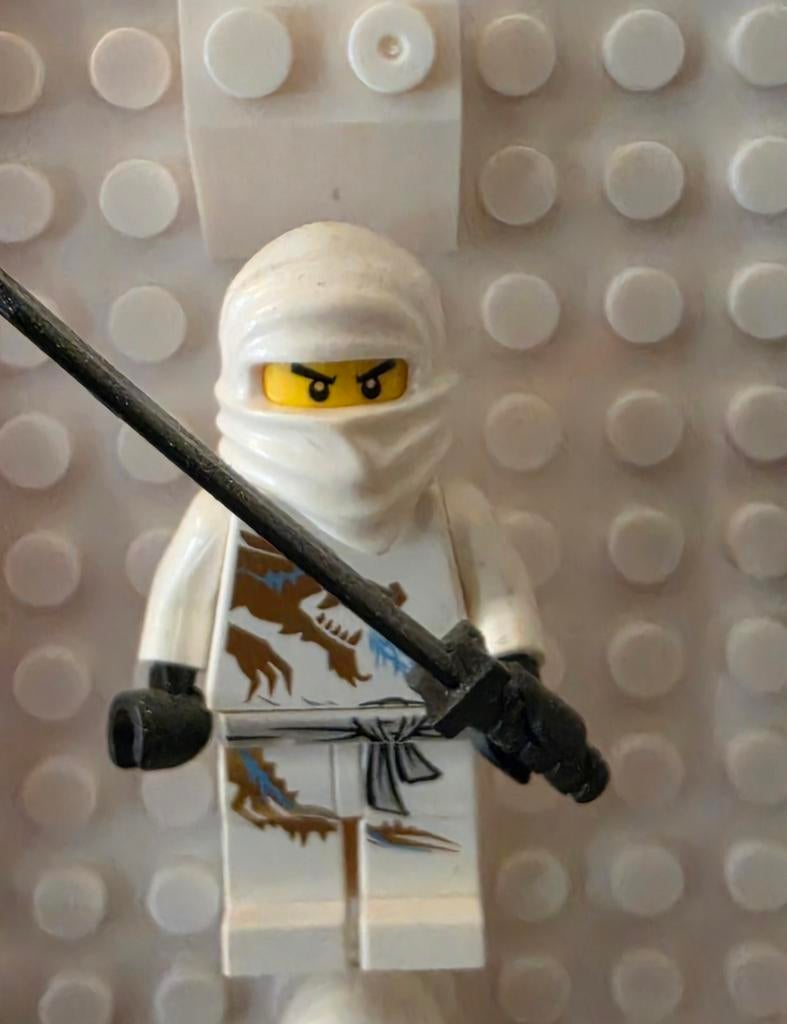LEGO Ninjago Zane DX Minifiguur met Zwaard, Kinderen en Baby's, Speelgoed | Duplo en Lego, Ophalen of Verzenden
