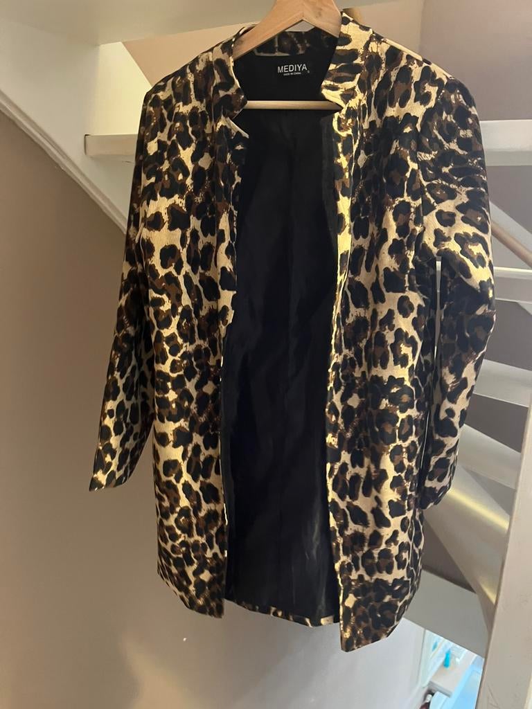 Tijger  blazer, Ophalen of Verzenden, Zo goed als nieuw, Maat 38/40 (M), Bruin