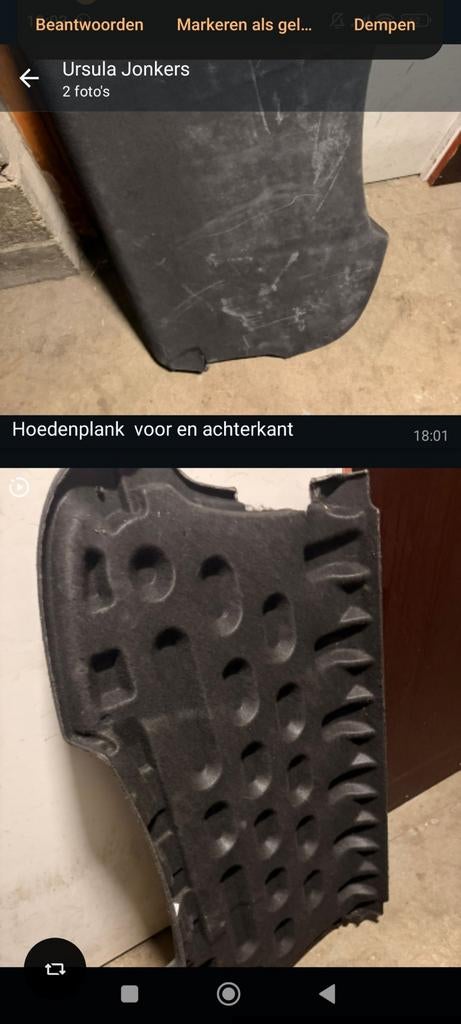 Hoede plank voor Seat Ibiza 2010en een  auto band, Auto diversen, Auto-accessoires, Ophalen