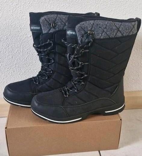 GEWEO  winter sneeuw laars  zwart maat 41, Sport en Fitness, Skiën en Langlaufen, Overige merken, 100 tot 140 cm, Snowboots, Ophalen of Verzenden