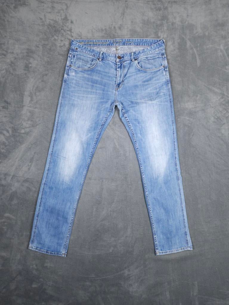 Pme Legend Broek Nightflight W38 L34 Regular Fit Blauw Jeans, W36 - W38 (confectie 52/54), Blauw, ., Ophalen of Verzenden
