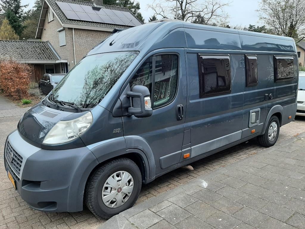 Mooie Possl buscamper te koop, Caravans en Kamperen, Campers, Buscamper of Camperbus, Ringverwarming, Fiat, Pössl