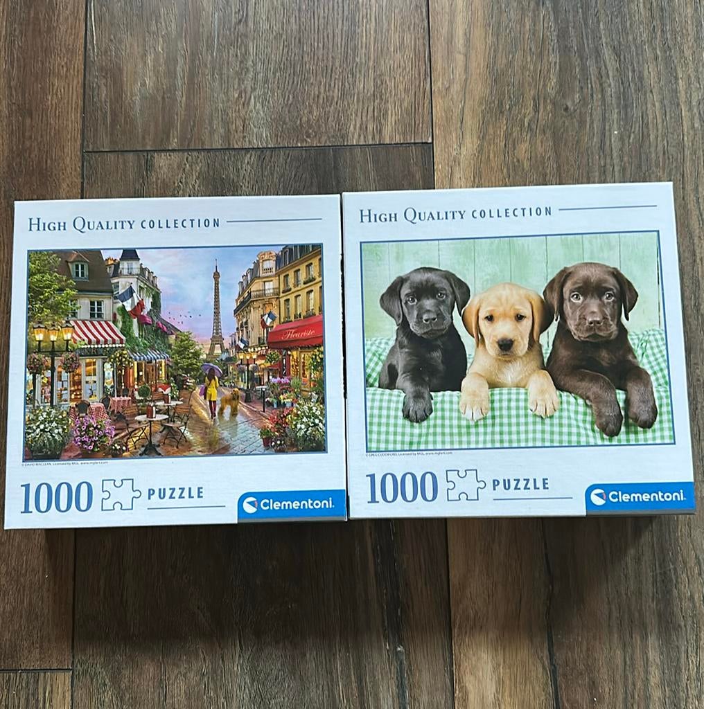 Clementoni puzzel 1000 stukjes, Ophalen of Verzenden, 500 t/m 1500 stukjes, Zo goed als nieuw, Legpuzzel