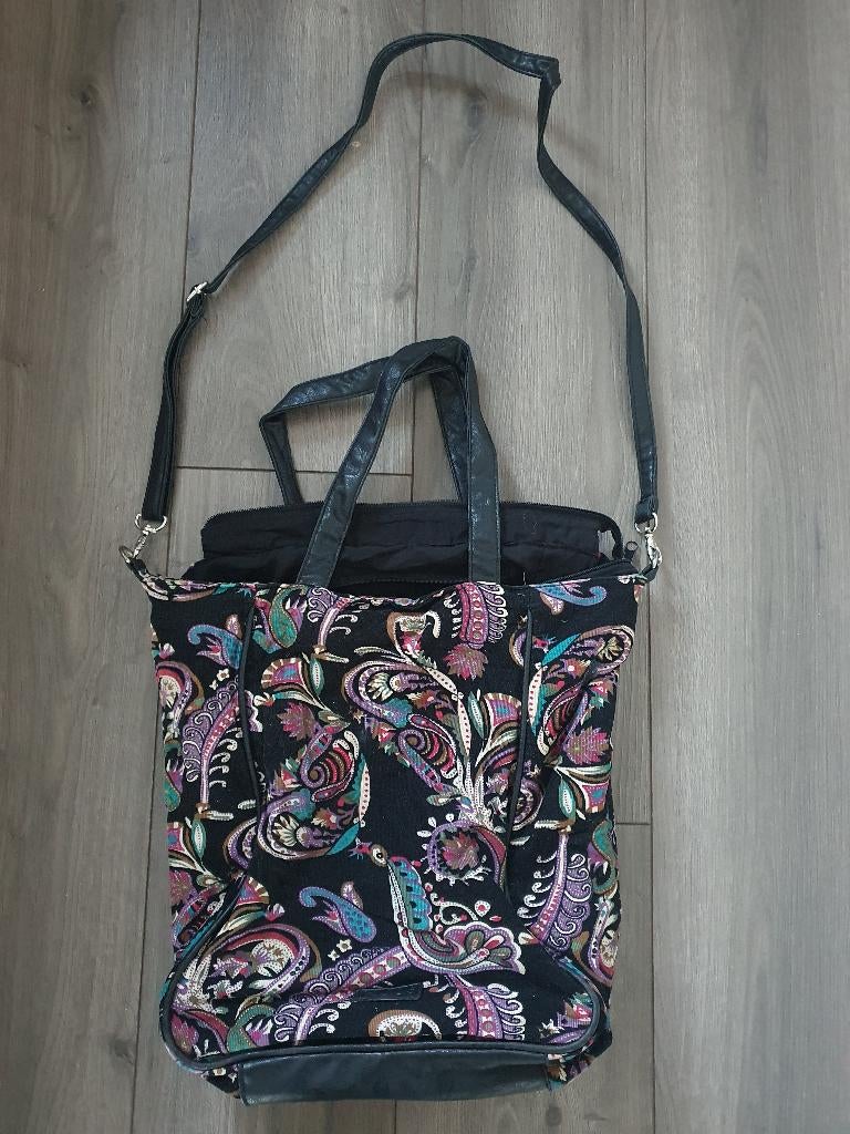 Kbas hip shopper tas, Sieraden, Tassen en Uiterlijk, Ophalen of Verzenden, Gebruikt, Zwart, Shopper