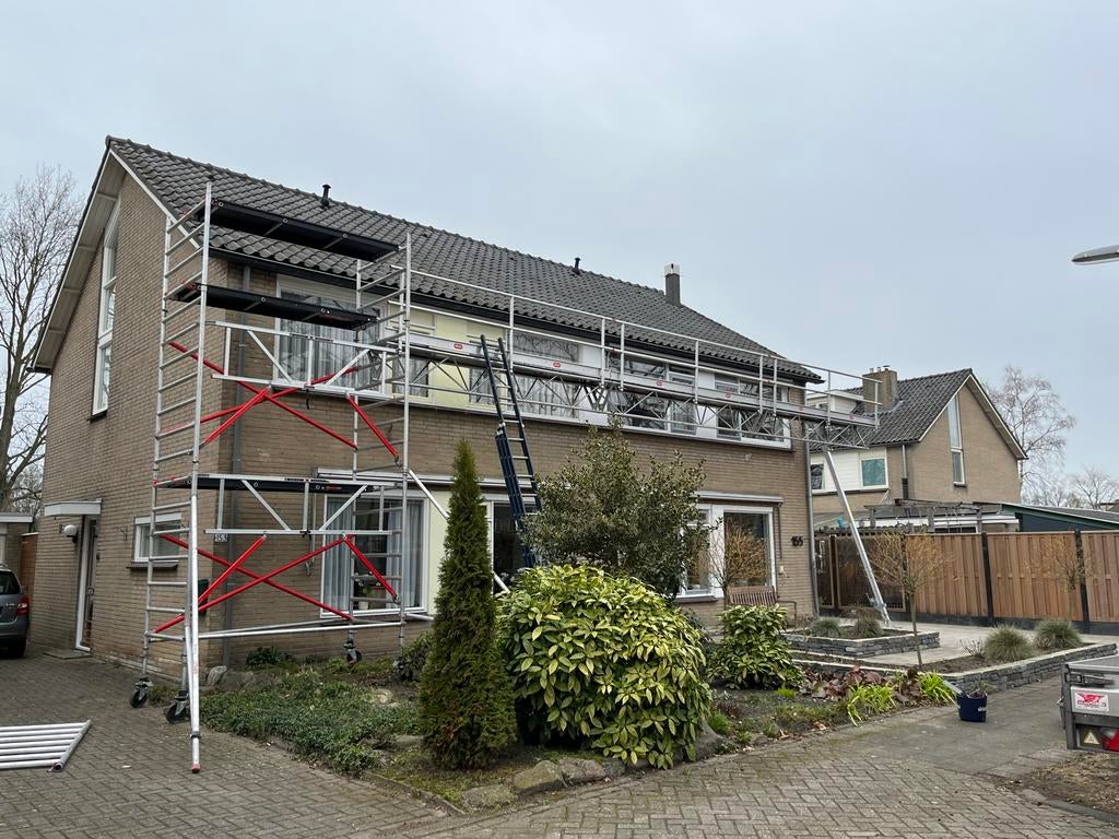 Altrex mtb Triangel Steiger - Professionele Gevelsteiger, Ophalen, Gebruikt, Gevelsteiger, 5 meter of hoger