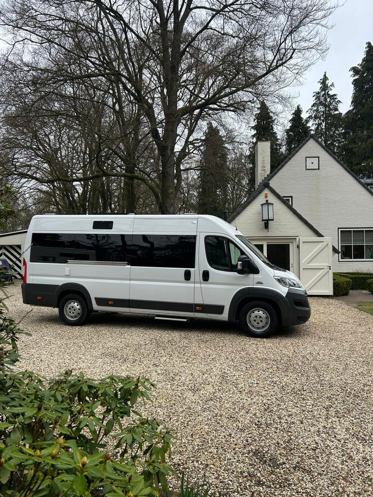 Fiat Ducato buscamper bj2015 150pk euro 5 airco nieuwstaat!!, Caravans en Kamperen, Campers, Buscamper of Camperbus, Koelkast