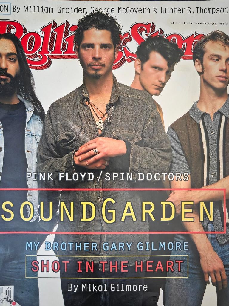 Rolling Stone 684 06-1994 Soundgarden Pink Floyd Spin Doctor, Ophalen of Verzenden, Zo goed als nieuw, Muziek, Film of Tv