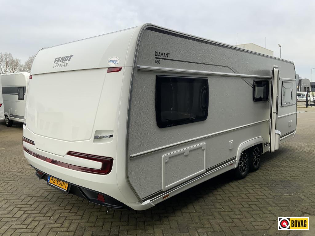 Fendt Diamant 650 SGD 2e paasdag open, Caravans en Kamperen, Caravans, Rondzit, Bedrijf, Fendt, Schokbreker