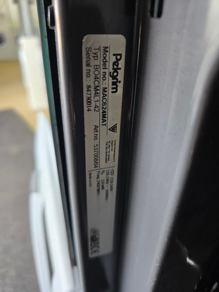 Pelgrim inbouw combimagnetron | 51 liter | Gratis thuis 🚚✅️, Jirnsum, Gebruikt, Oven met grill, Inbouw