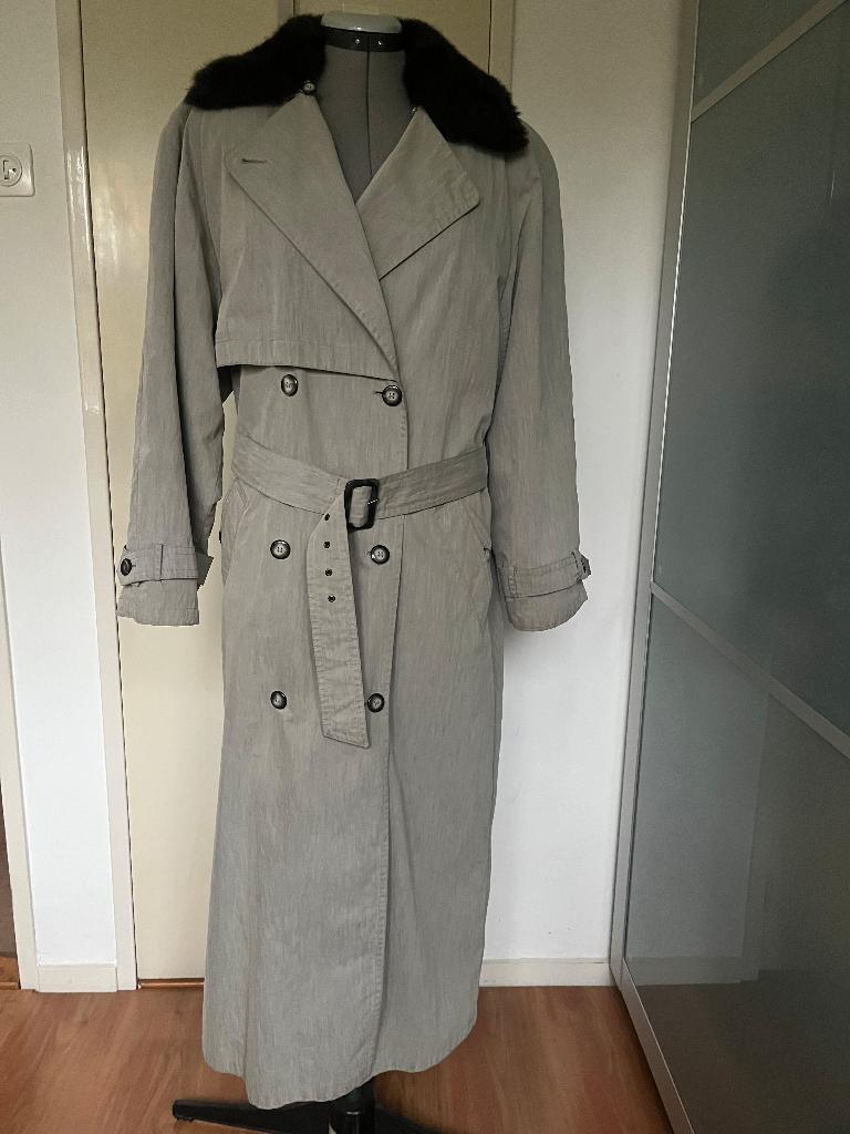 Maura by Claudia Sträter klassieke trenchcoat maat 36-38, Beige, Ophalen of Verzenden, Zo goed als nieuw, Claudia Sträter