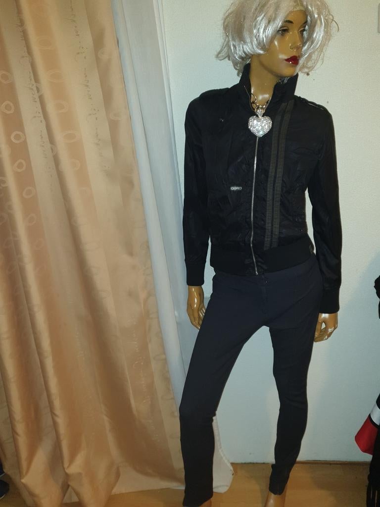 Grijs broek met ritsen onderaan dept maat M, Maat 38/40 (M), Ophalen of Verzenden, Zo goed als nieuw, Dept