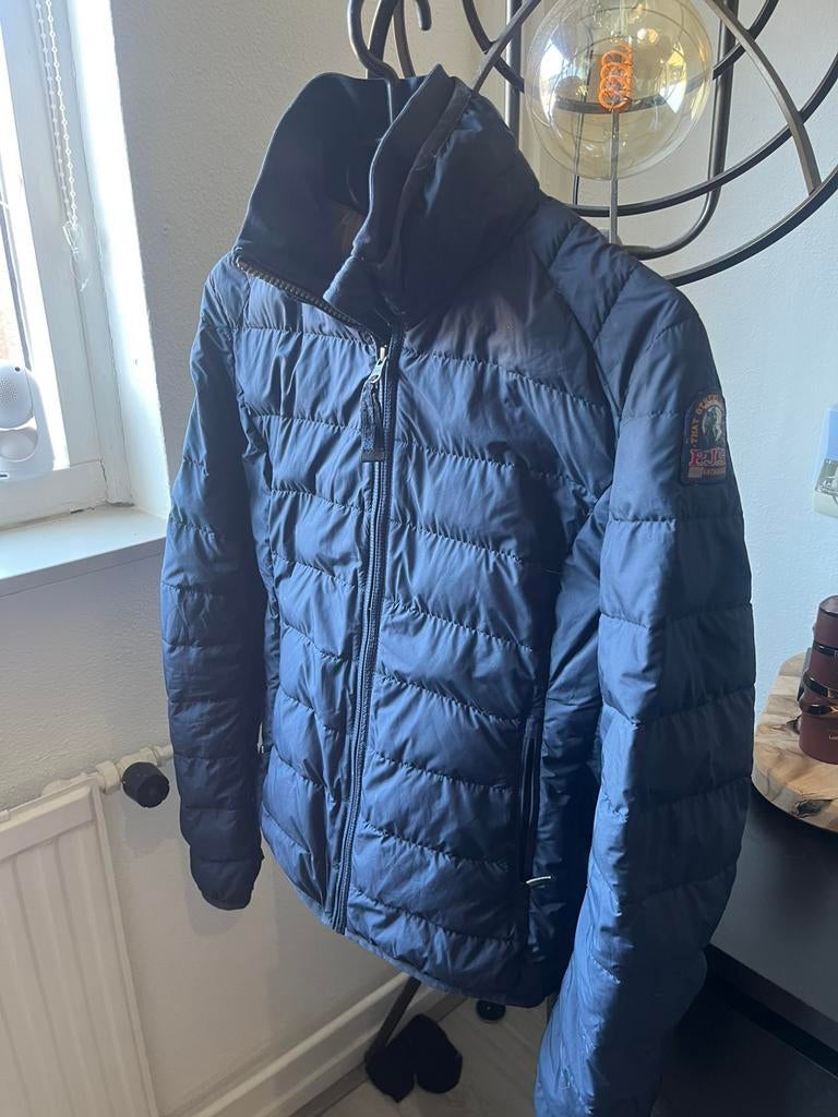 Parajumpers zomer jas orgineel marine blauw dames size M, Ophalen of Verzenden, Zo goed als nieuw, Maat 38/40 (M), Blauw