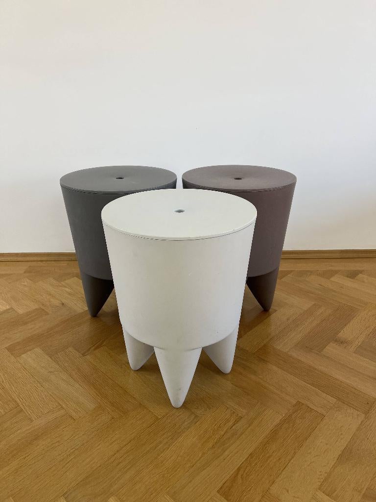 Philippe Starck “Bubu” Krukjes – Designklassieker, Minder dan 45 cm, Gebruikt, Rond, Ophalen of Verzenden