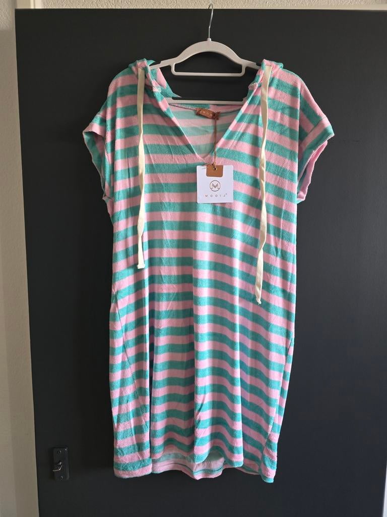 Nieuwe jurk Mooij 38 40 42 44 badstof, Maat 38/40 (M), Nieuw, Ophalen of Verzenden, Roze