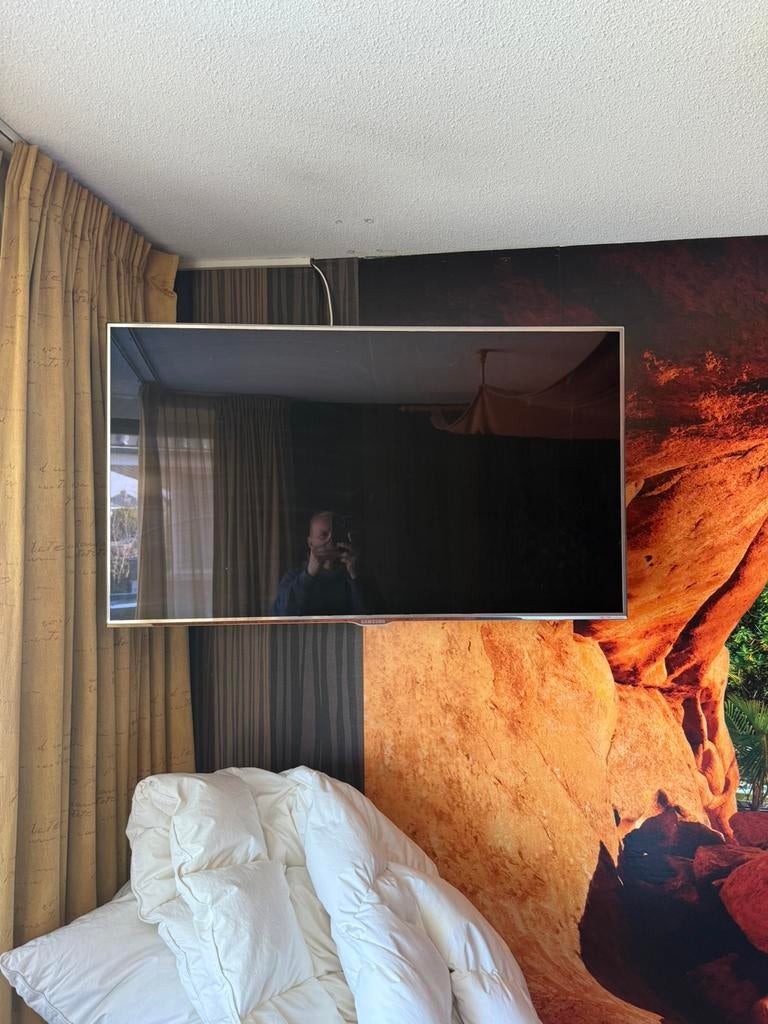 Samsung led tv 40 inch, 50 Hz, Ophalen of Verzenden, Zo goed als nieuw, Samsung