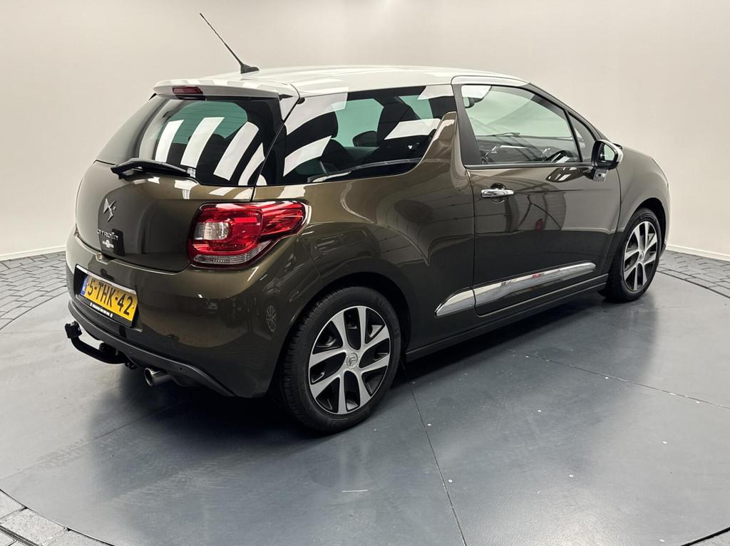 Citroen DS3 1.2 VTi So Chic Navigatie-Cr.contr-Clima-Trekhaa, Voorwielaandrijving, Euro 5, Stof, Gebruikt
