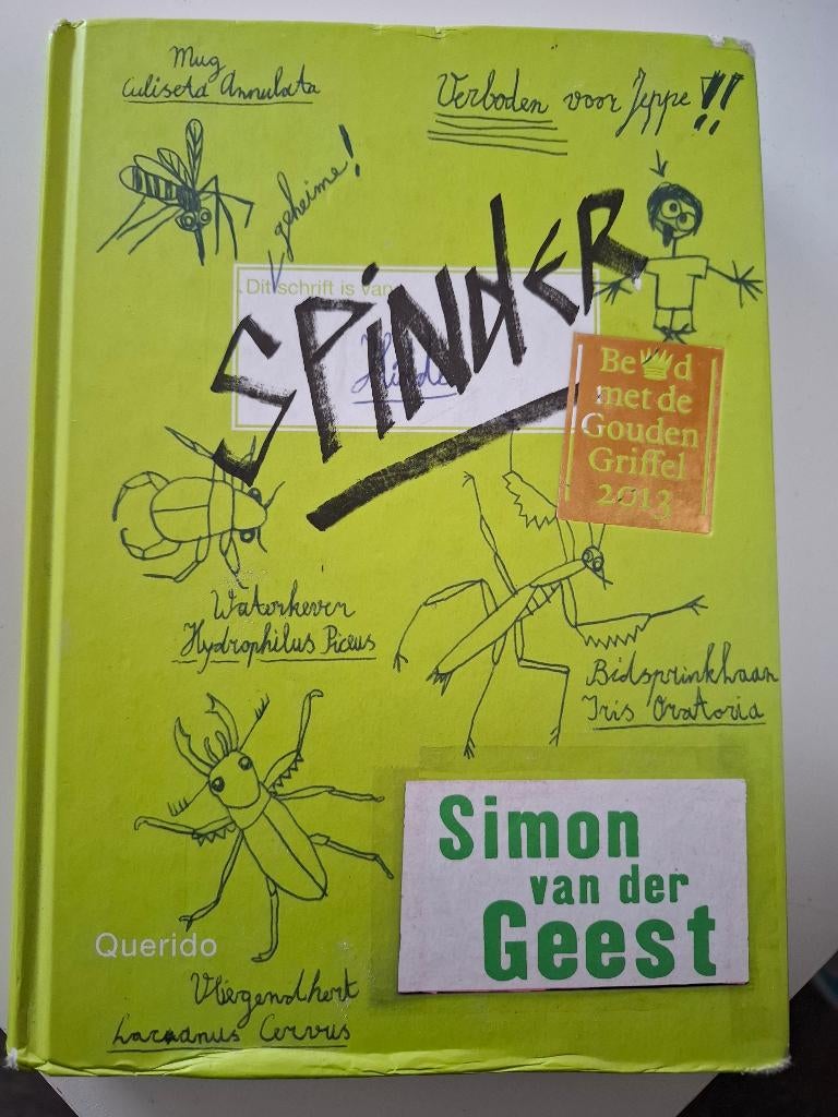 Spinder, Ophalen of Verzenden, Gelezen, Simon van der Geest