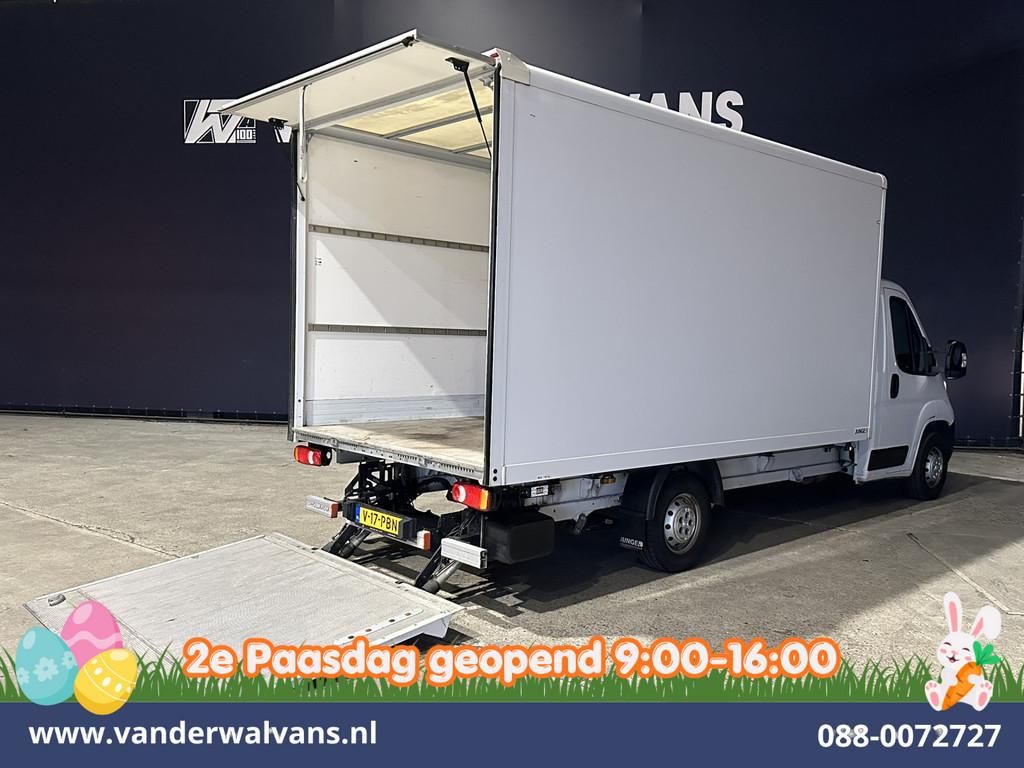 Peugeot Boxer 2.2 BlueHDi 141pk Bakwagen 436cm Lang Laadklep, Auto's, Bestelauto's, Voorwielaandrijving, Start-stop-systeem, Stof