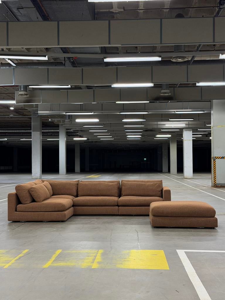 Linteloo Mauro Hoekbank | Modulair | NIEUWSTAAT + Garantie, Hoekbank, 300 cm of meer, Ophalen of Verzenden, Zo goed als nieuw