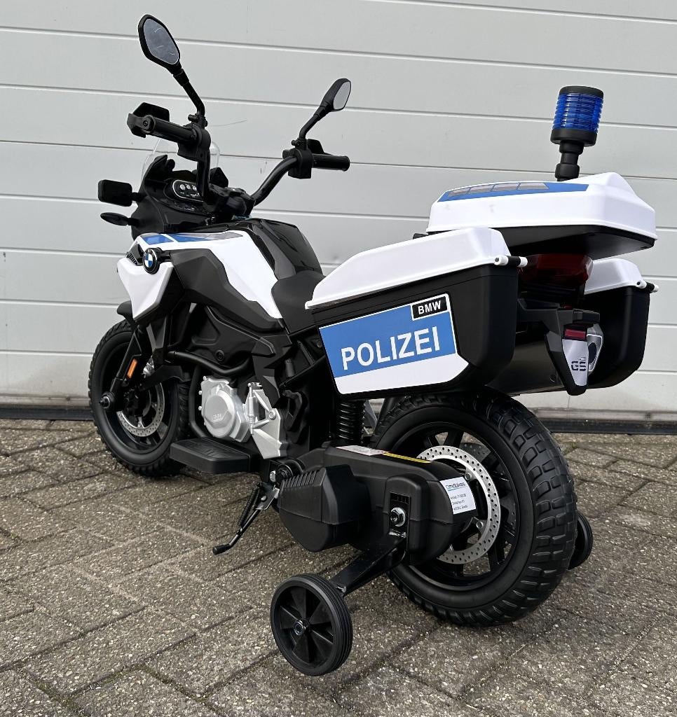 BMW F850 GS Polizei 12v - Rubberband - Sirene NIEUW, Kinderen en Baby's, Speelgoed | Buiten | Voertuigen en Loopfietsen, Ophalen of Verzenden