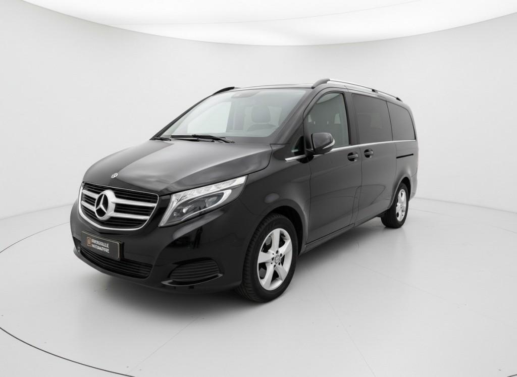 Mercedes-benz V-KLASSE 250 BLUETEC LANG DC AVANTGARDE. CRUIS, Automaat, Stoelverwarming, Zwart, Bedrijf