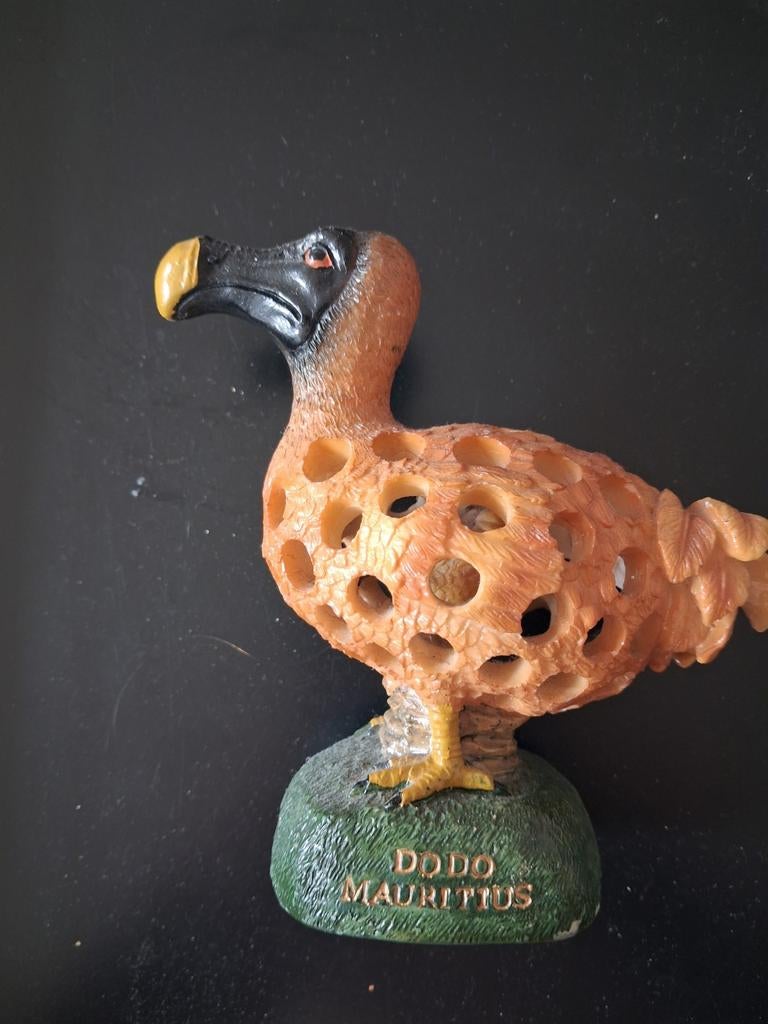 Dodo Mauritius beeldje - Bouwdewijn Buch had er ook een, Ophalen of Verzenden, Zo goed als nieuw