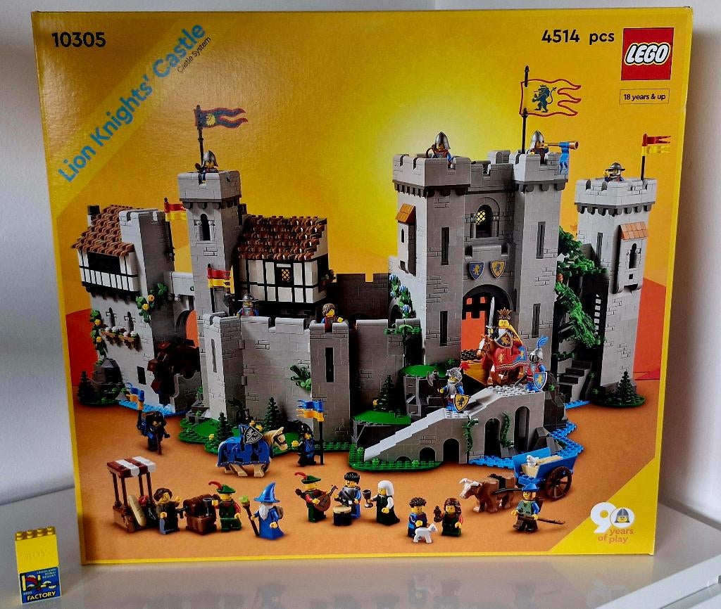 Lego 10305 Lion Knights Kasteel, Ongeopend/sealed, Lego, Nieuw, Ophalen of Verzenden