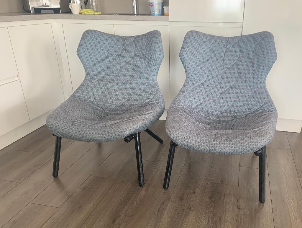 4 stoelen van Kartell nieuwstaat, Overige kleuren, Moooi Starck Flexform, Ophalen of Verzenden, Zo goed als nieuw