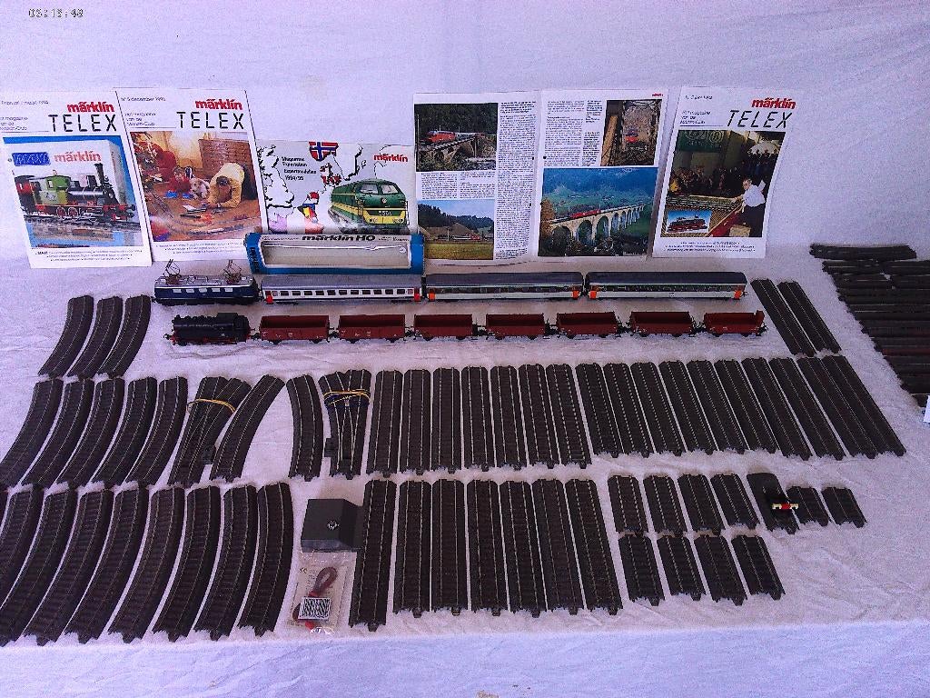 Marklin dig. locs en C rails, Hobby en Vrije tijd, Wisselstroom, Ophalen of Verzenden, NS, Märklin