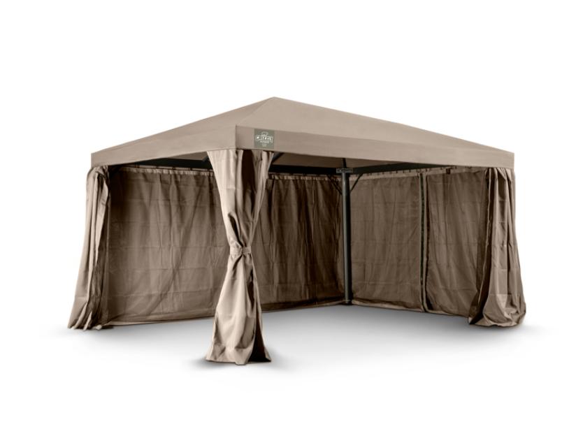 Tuinpaviljoen PVC 3x4m Grizzly Europe Endurance -Taupe, De Amert 152 5462GH Veghel, Grizzly Outdoor, Verzenden, Nieuw