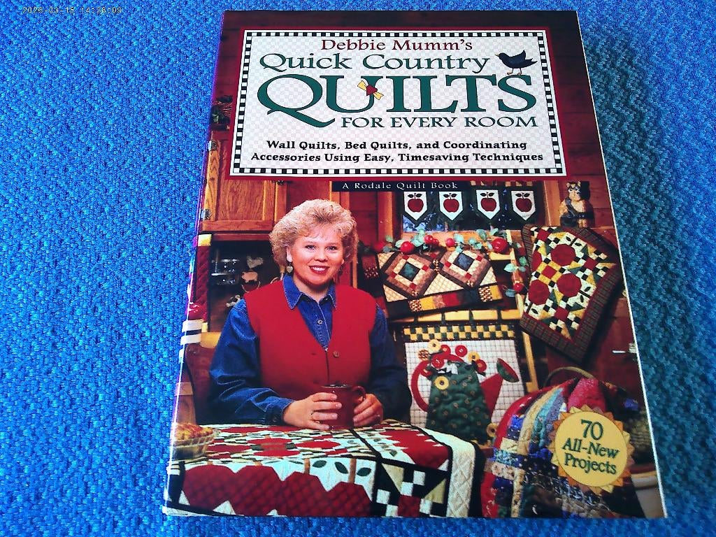 Debbie Mumm's Quick Country QUILTS for every room, Ophalen of Verzenden, Nieuw, Borduren en Naaien, Debbie Mumm