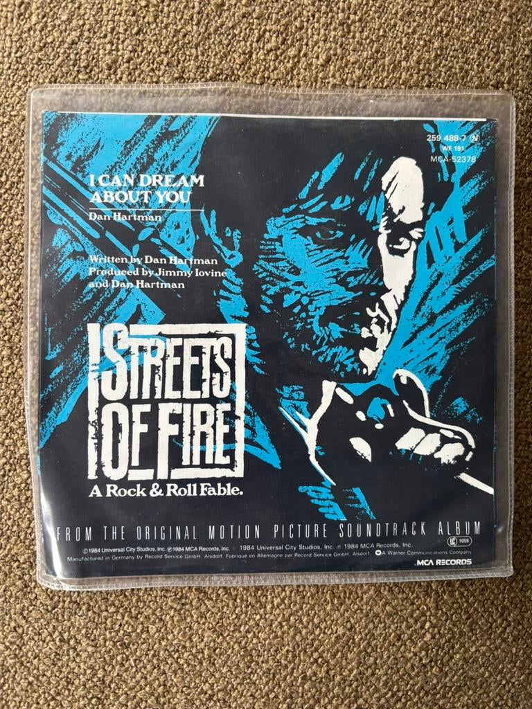 Dan Hartman - I can dream about you, Cd's en Dvd's, Vinyl Singles, Ophalen of Verzenden, Zo goed als nieuw, 7 inch, Pop