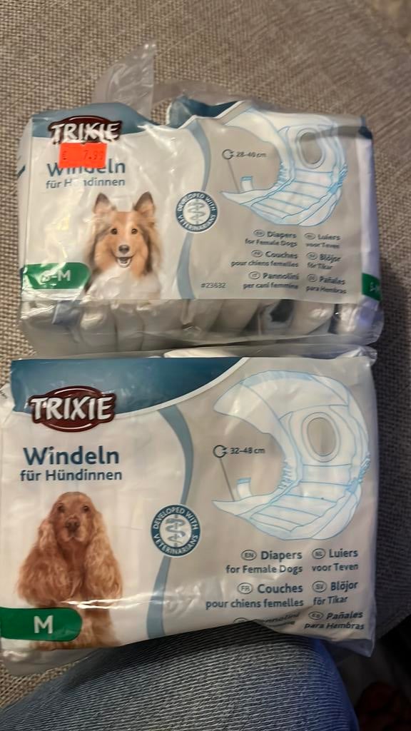 Hondenluiers, Dieren en Toebehoren, Honden-accessoires, Ophalen, Nieuw