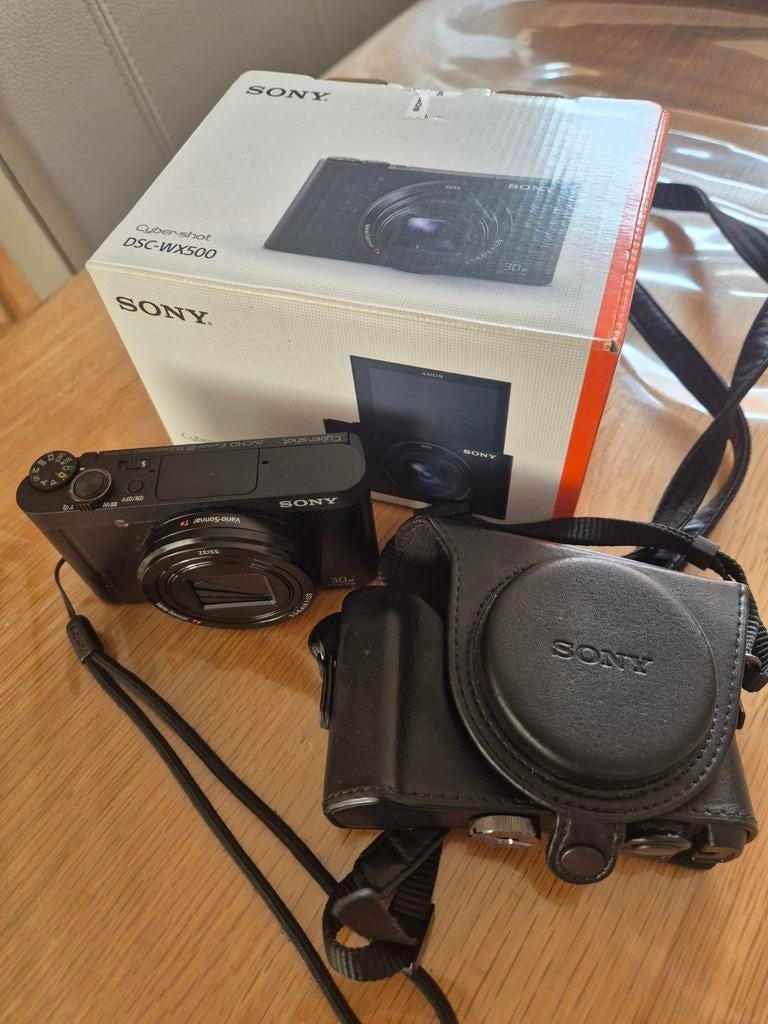 Sony Cyber-shot DSC-WX500 compactcamera met 30x zoom, Compact, Ophalen of Verzenden, Zo goed als nieuw, Sony