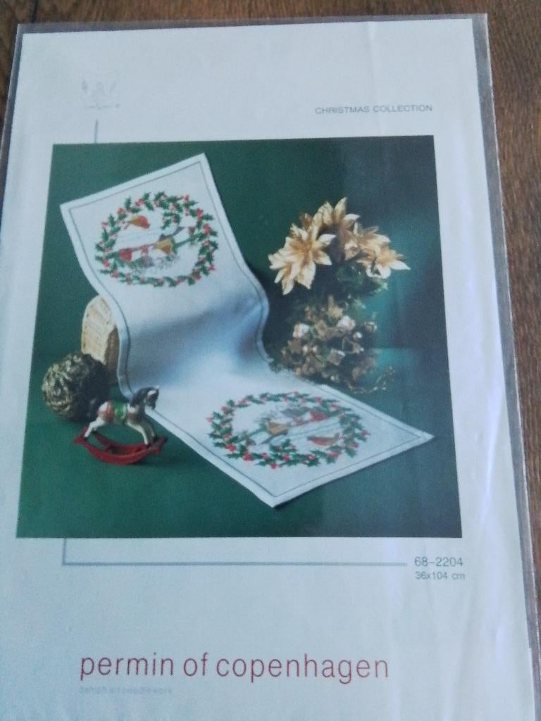 Borduurpatroon kerstloper, 682204, Ophalen of Verzenden, Zo goed als nieuw, Handborduren, Patroon