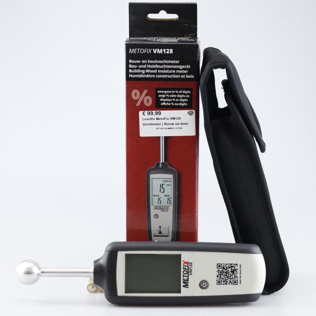 Levelfix MetoFix VM128 Vochtmeter | Nieuw uit doos, Levelfix, Zo goed als nieuw, Support@levelfix.com, Levelfix, 10 Park Road, London
United Kingdom