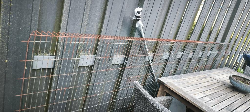 ijzeren draad net, Ophalen, Gebruikt, Minder dan 10 meter, Raster