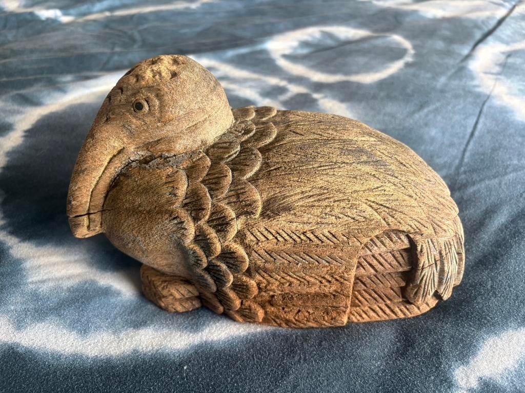 Oude houten eend, Antiek en Kunst, Ophalen