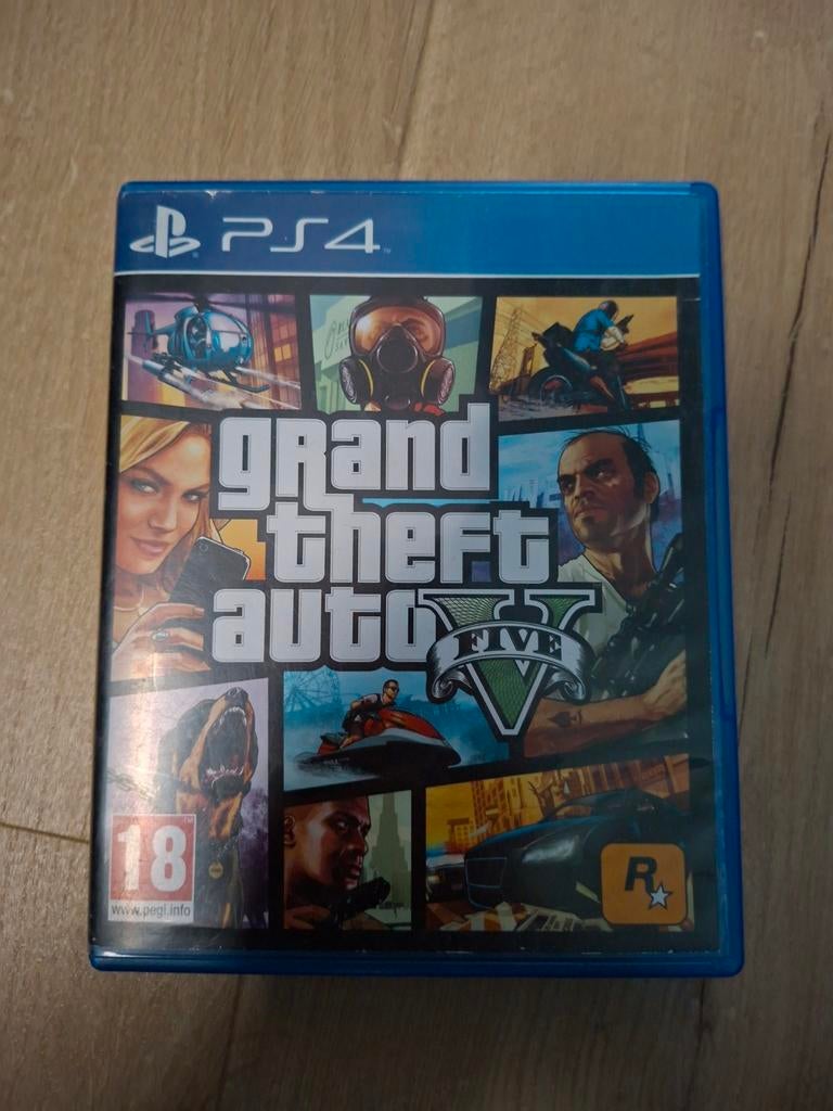 Grand Theft Auto V (GTA 5) PS4 - Goede staat, Spelcomputers en Games, Games | Sony PlayStation 4, Ophalen, Online, Gebruikt, Vanaf 18 jaar