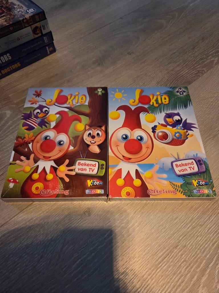 Jokie - 2x dvd met 20 avonturen Efteling, Alle leeftijden, Ophalen of Verzenden, Zo goed als nieuw