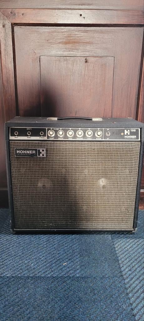 Vintage Hohner International H 1040 Gitaarversterker, Muziek en Instrumenten, Versterkers | Bas en Gitaar, Ophalen, Gebruikt, Gitaar