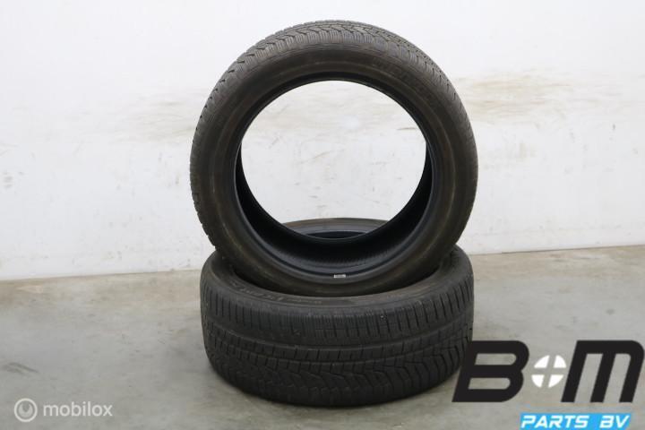2 x 2854521 113V Hankook Winter Icept Evo2 SUV 5mm 285 45 21, Gebruikt, Band(en)